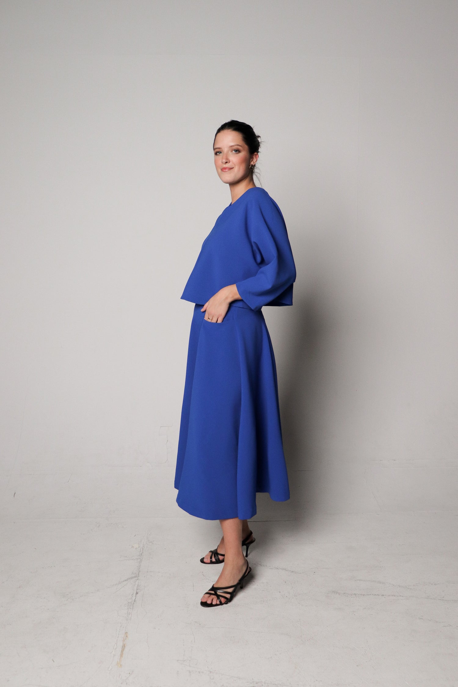 lemongrass double folded dolman