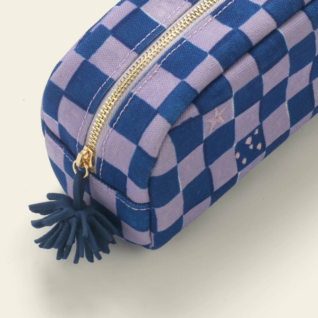 checkerboard pencil case