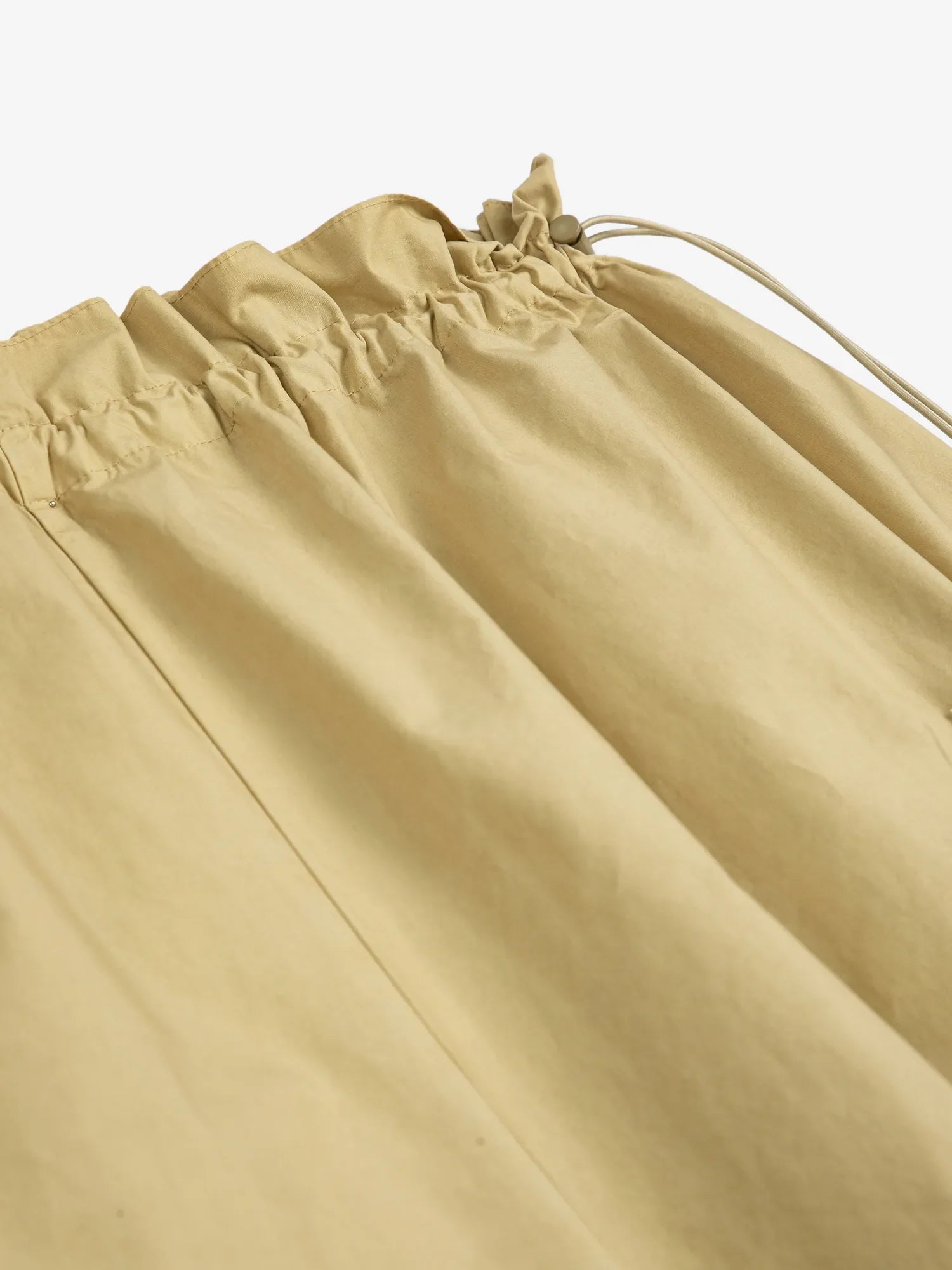 paper touch culotte in khaki