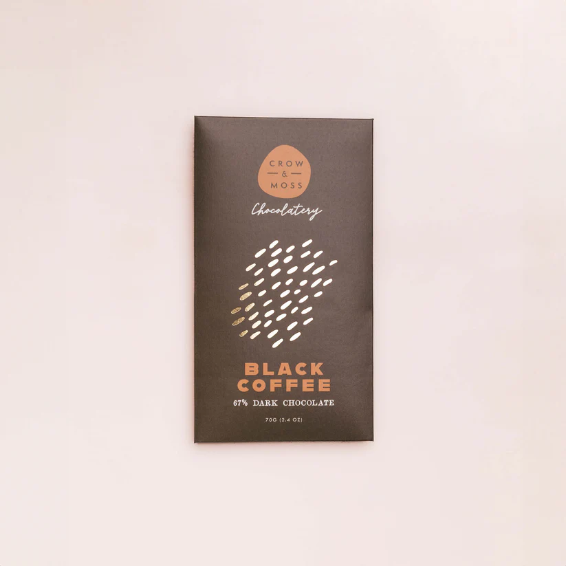 Black Coffee Dark Chocolate Bar 67%