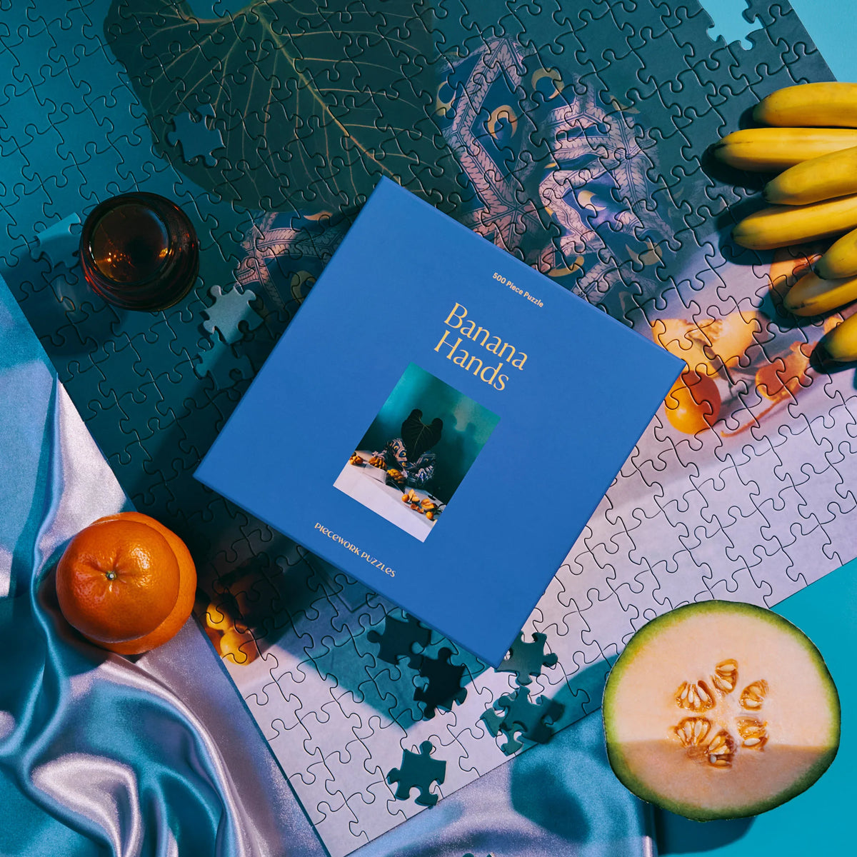 banana hands 500-piece puzzle