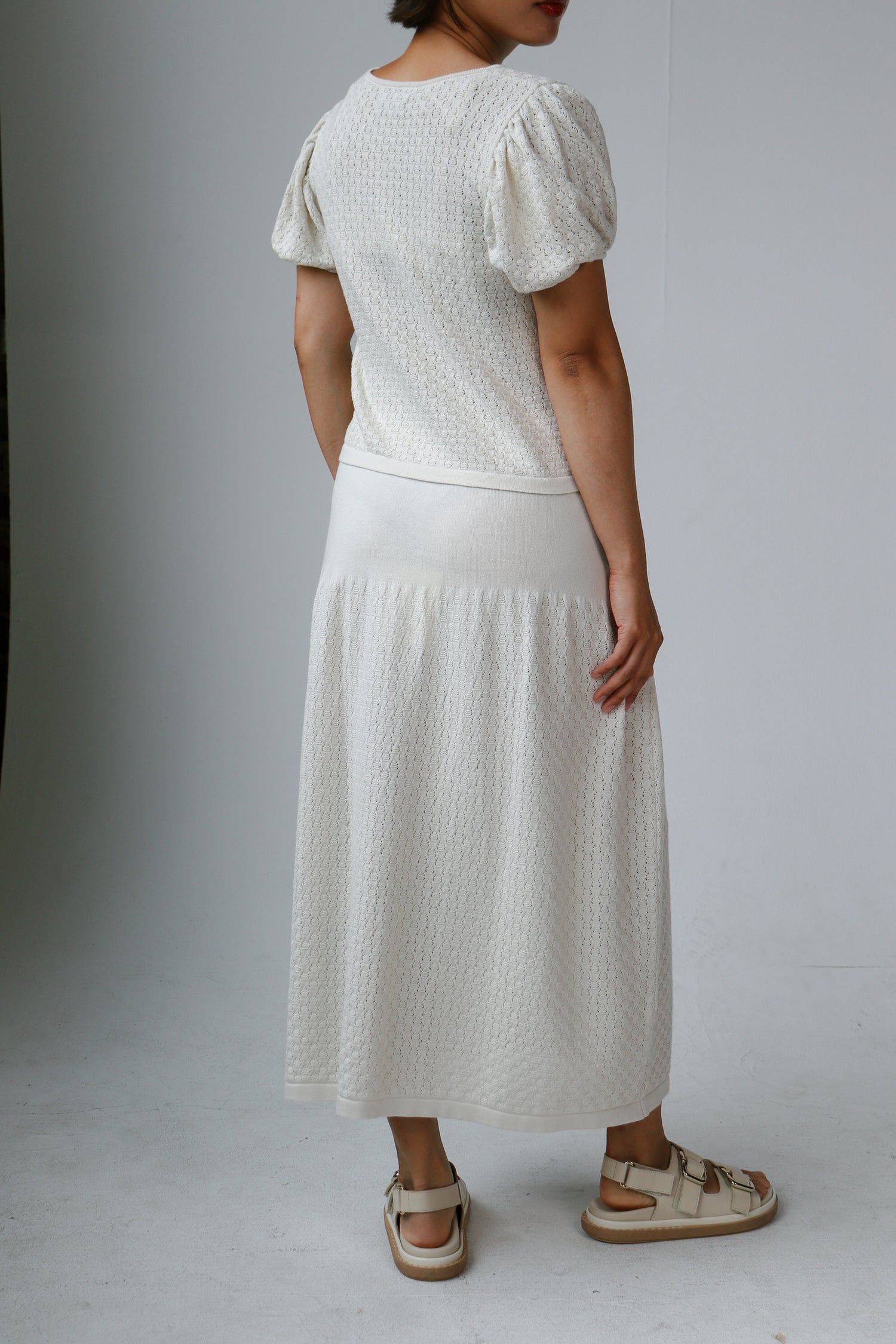 cora white smoke skirt