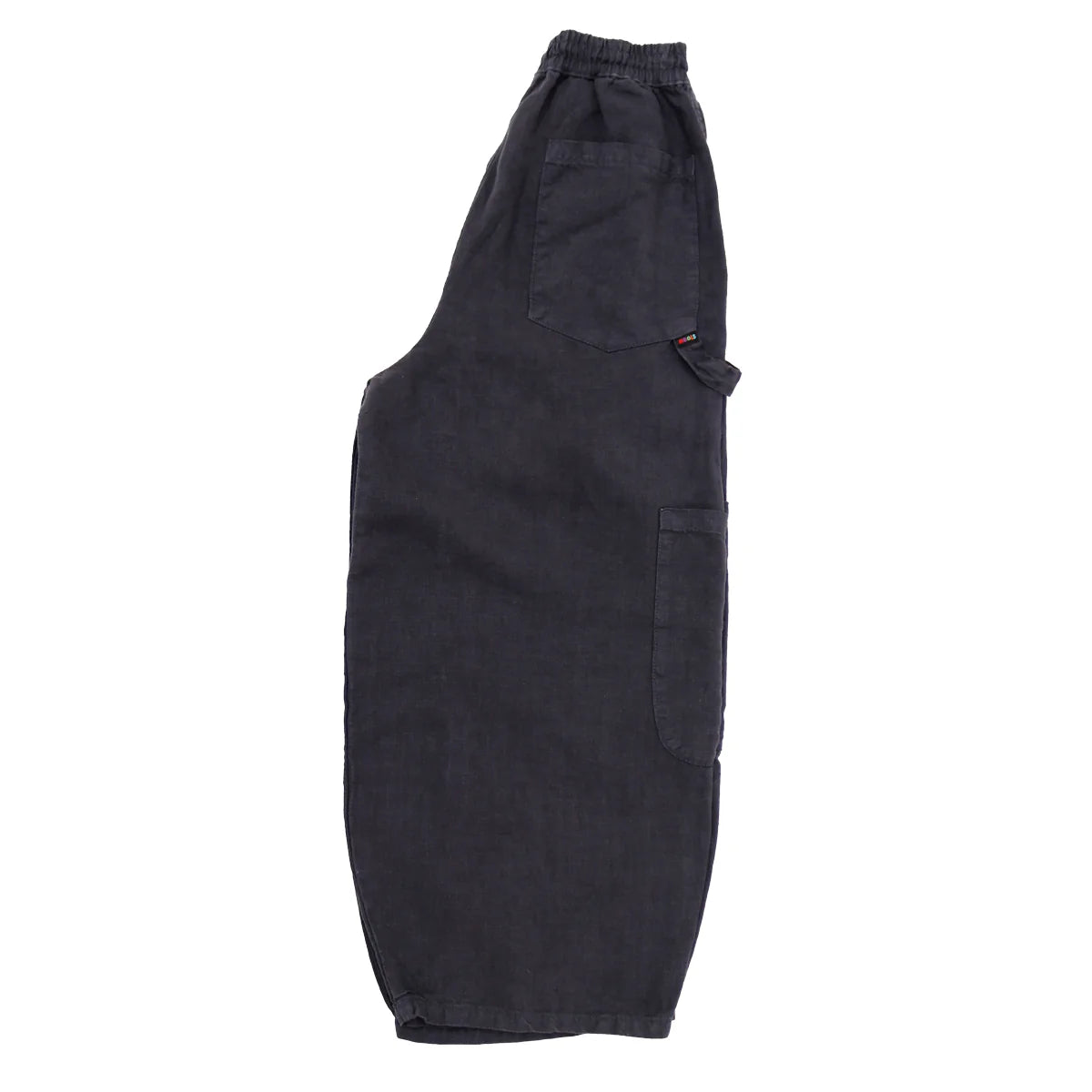 f.d.a. black sesame linen chef pant