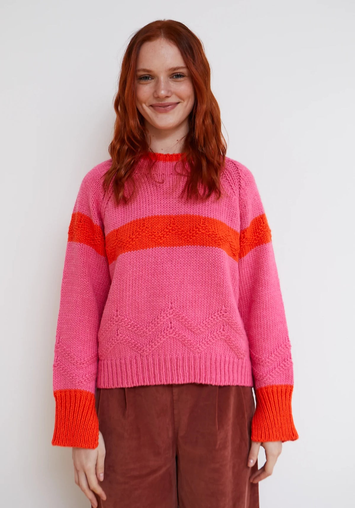 pink candy sweater