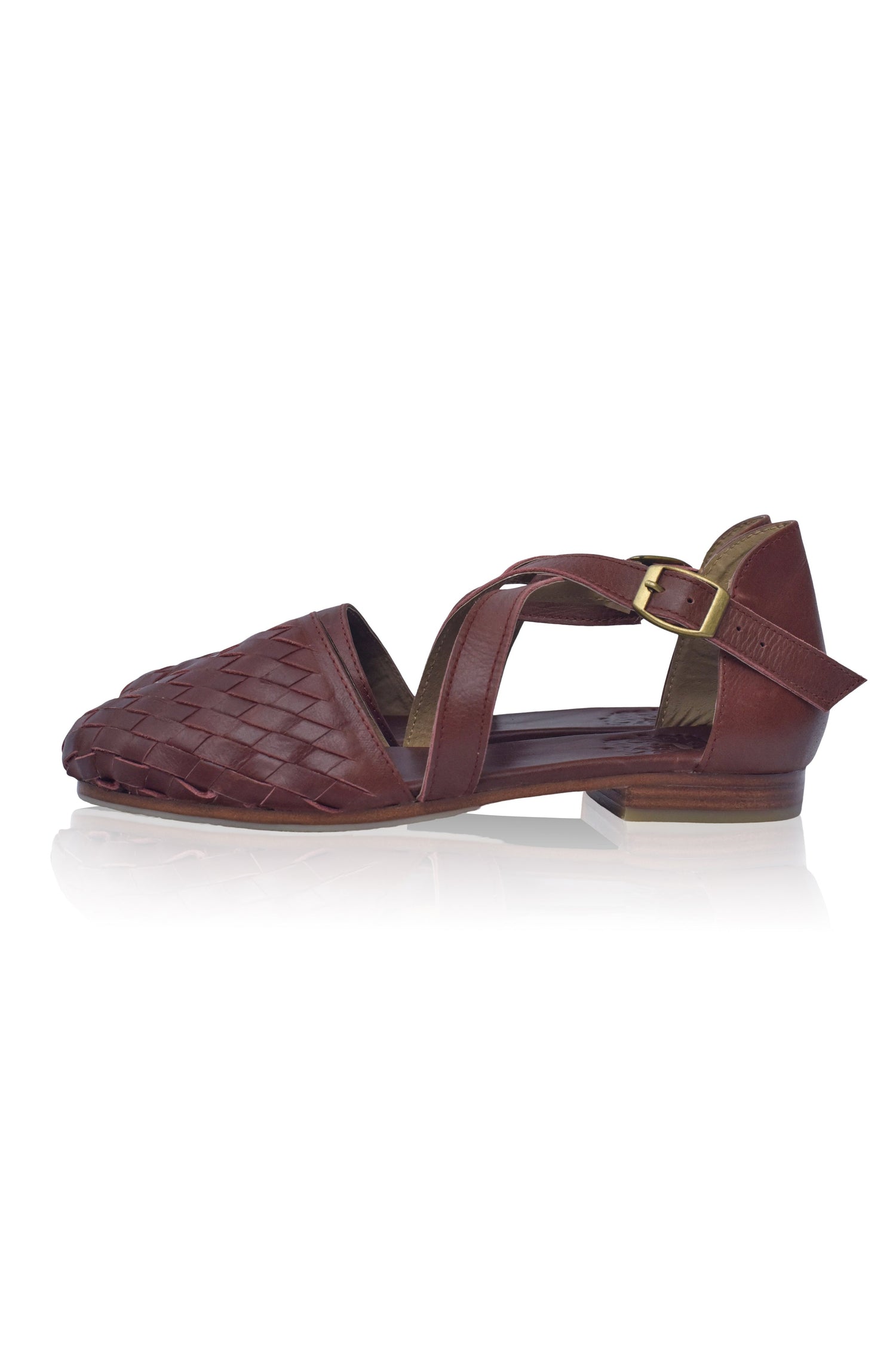 Riviera Leather Flats by ELF