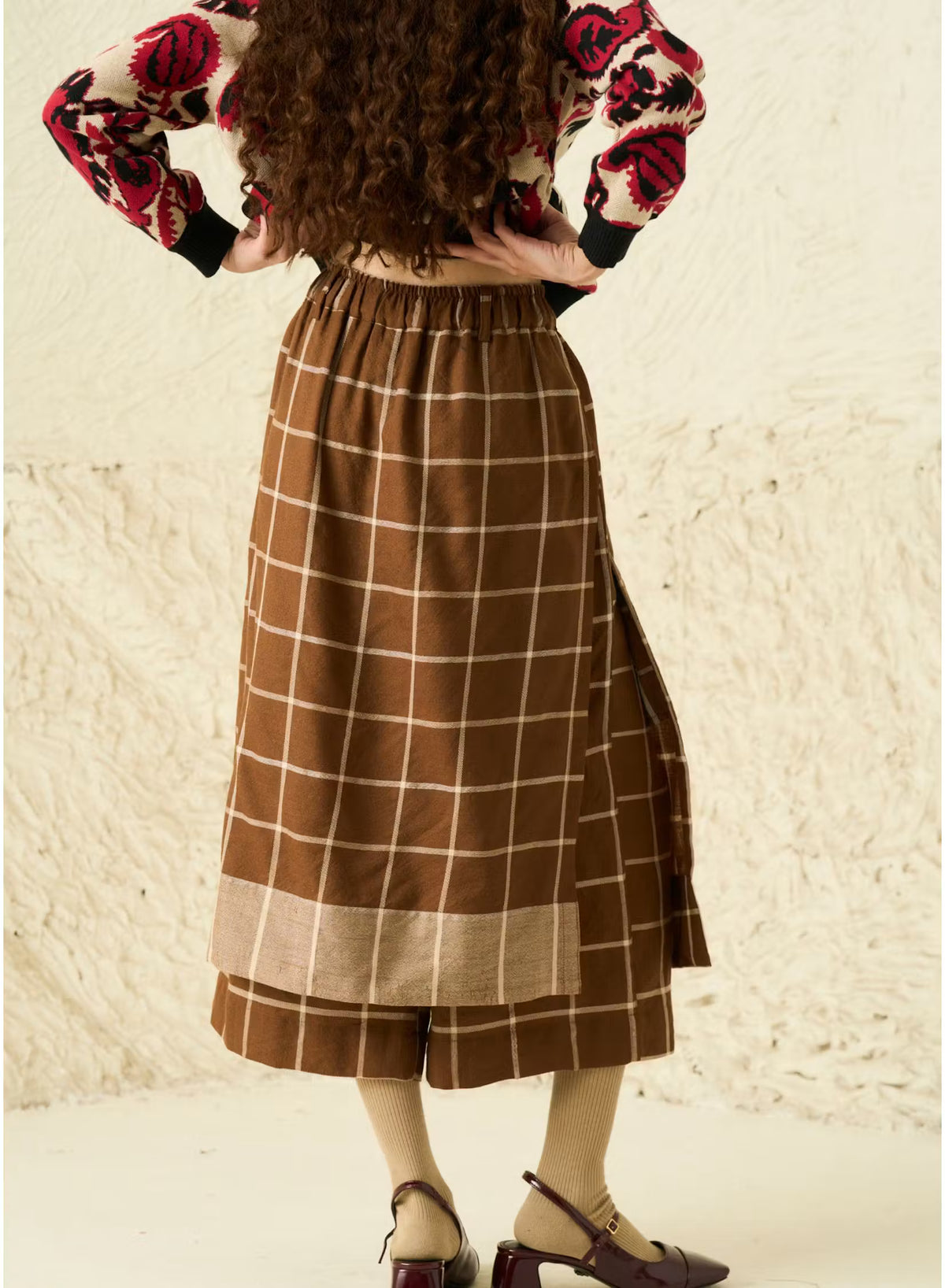 quarter pant in cottage chex