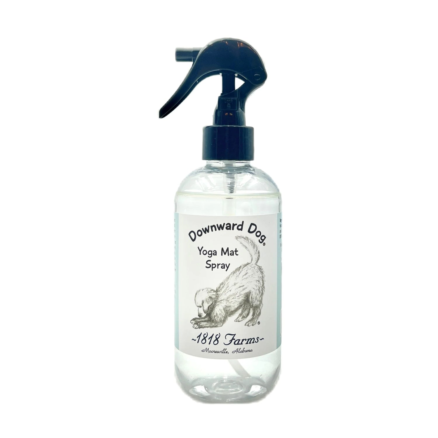 downward dog yoga mat spray