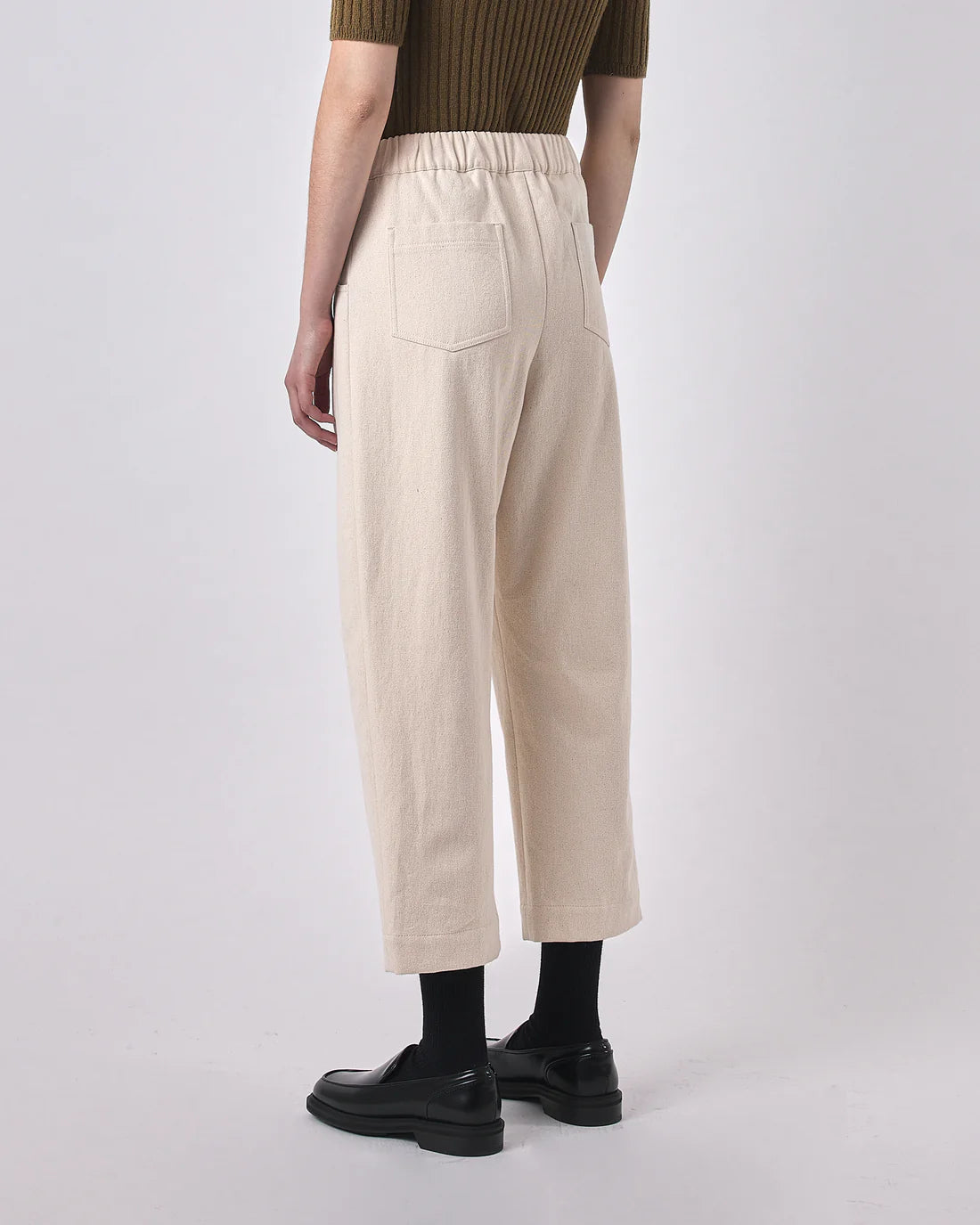 curve legged trouser - heavy canvas edition