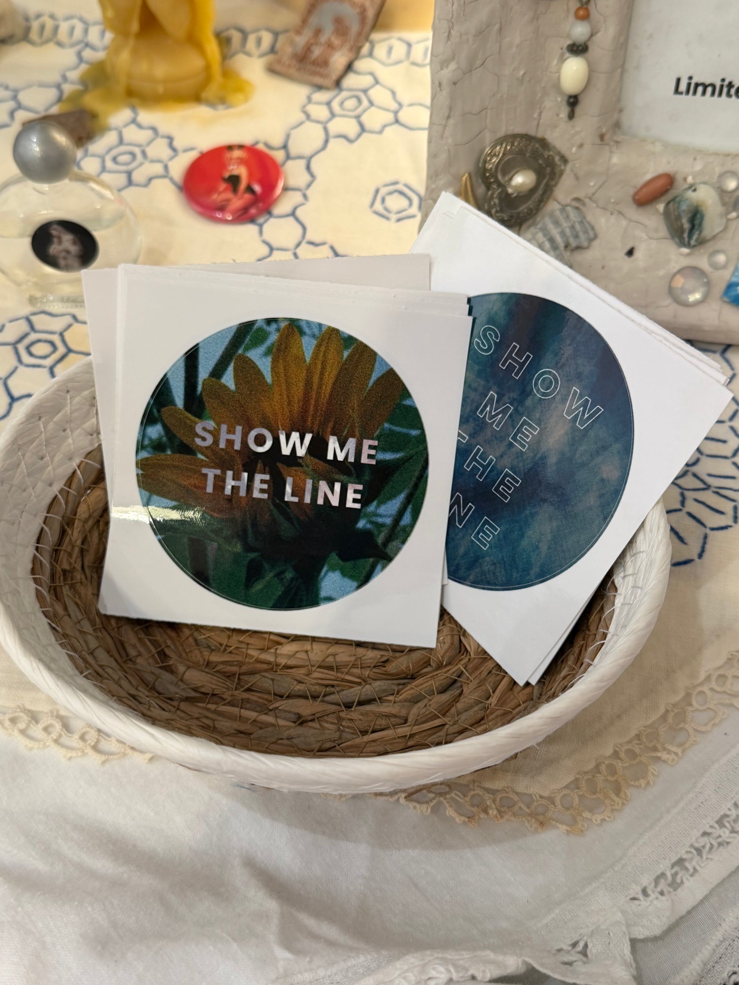 Show Me the Line Stickers