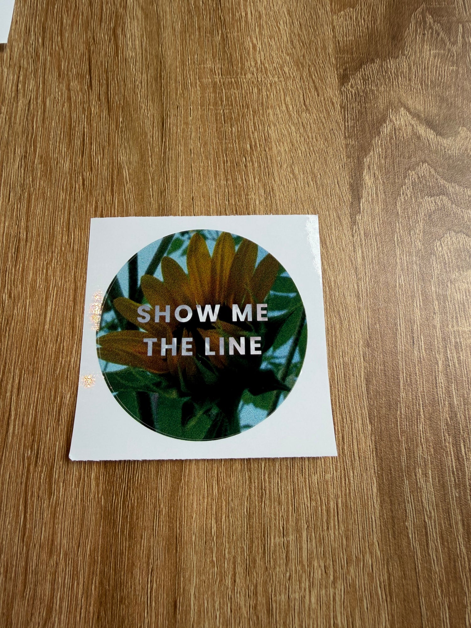 Show Me the Line Stickers