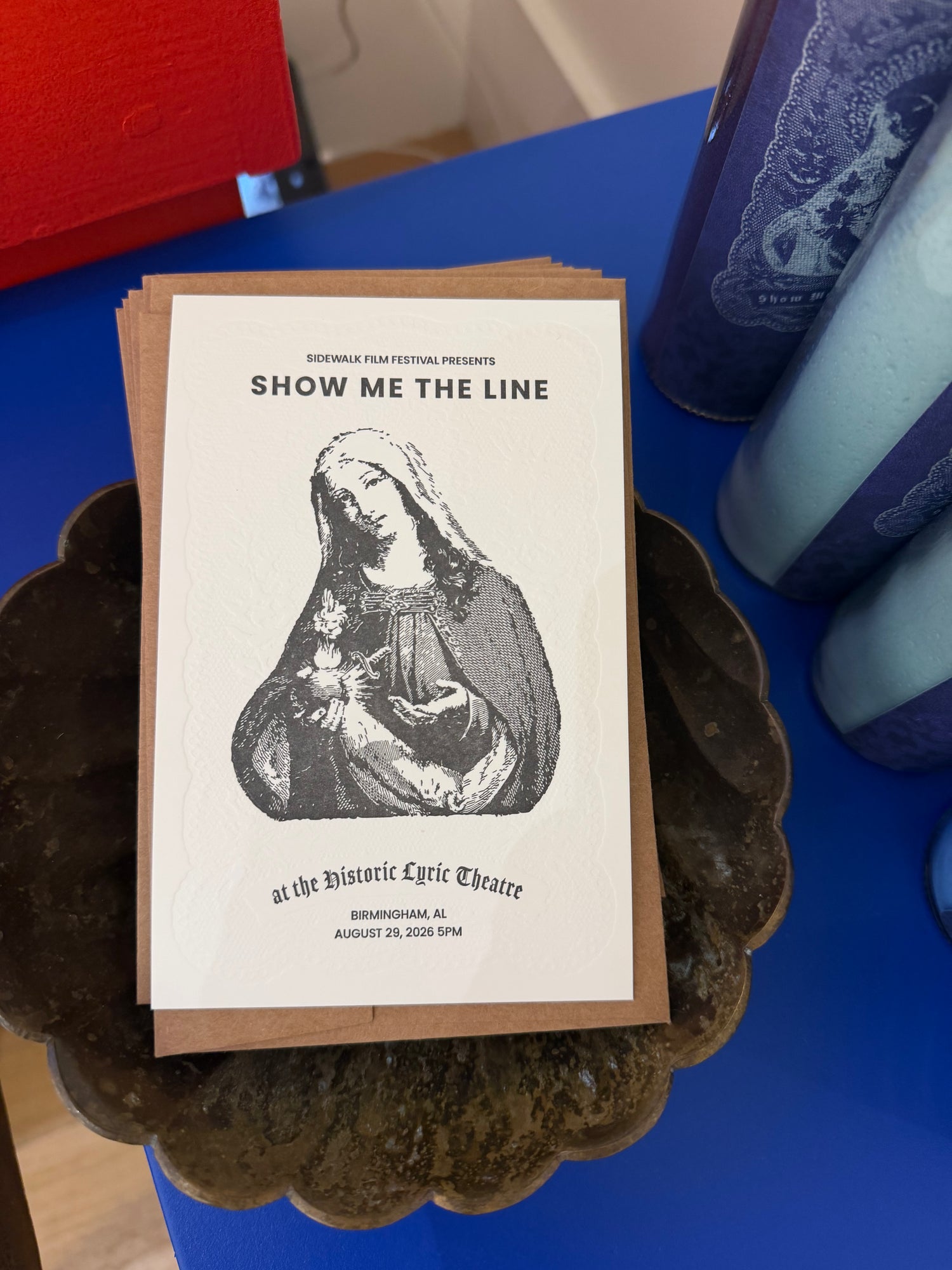 Show Me the Line Block Prints