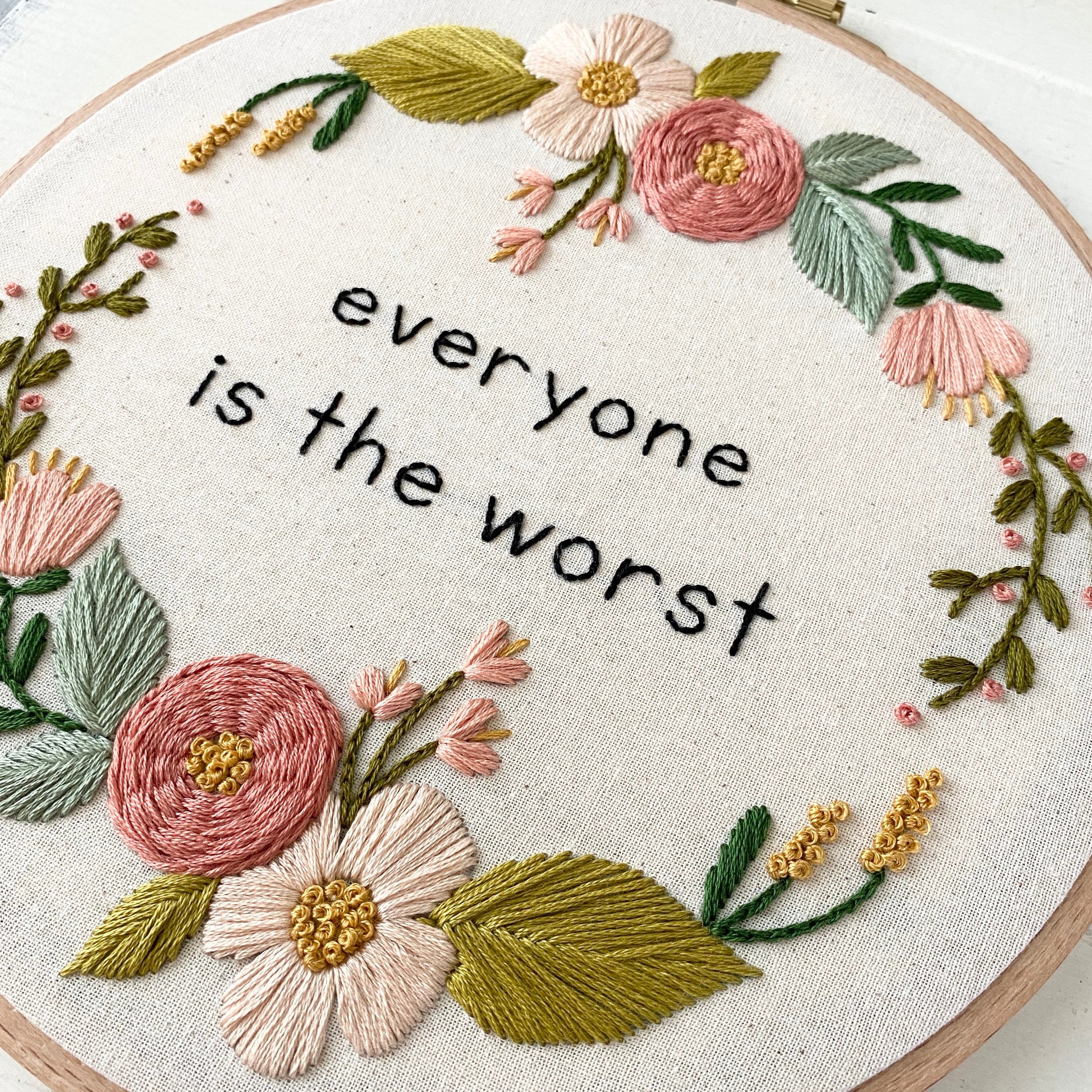 everyone is the worst by tamara harper of smallwoods studios