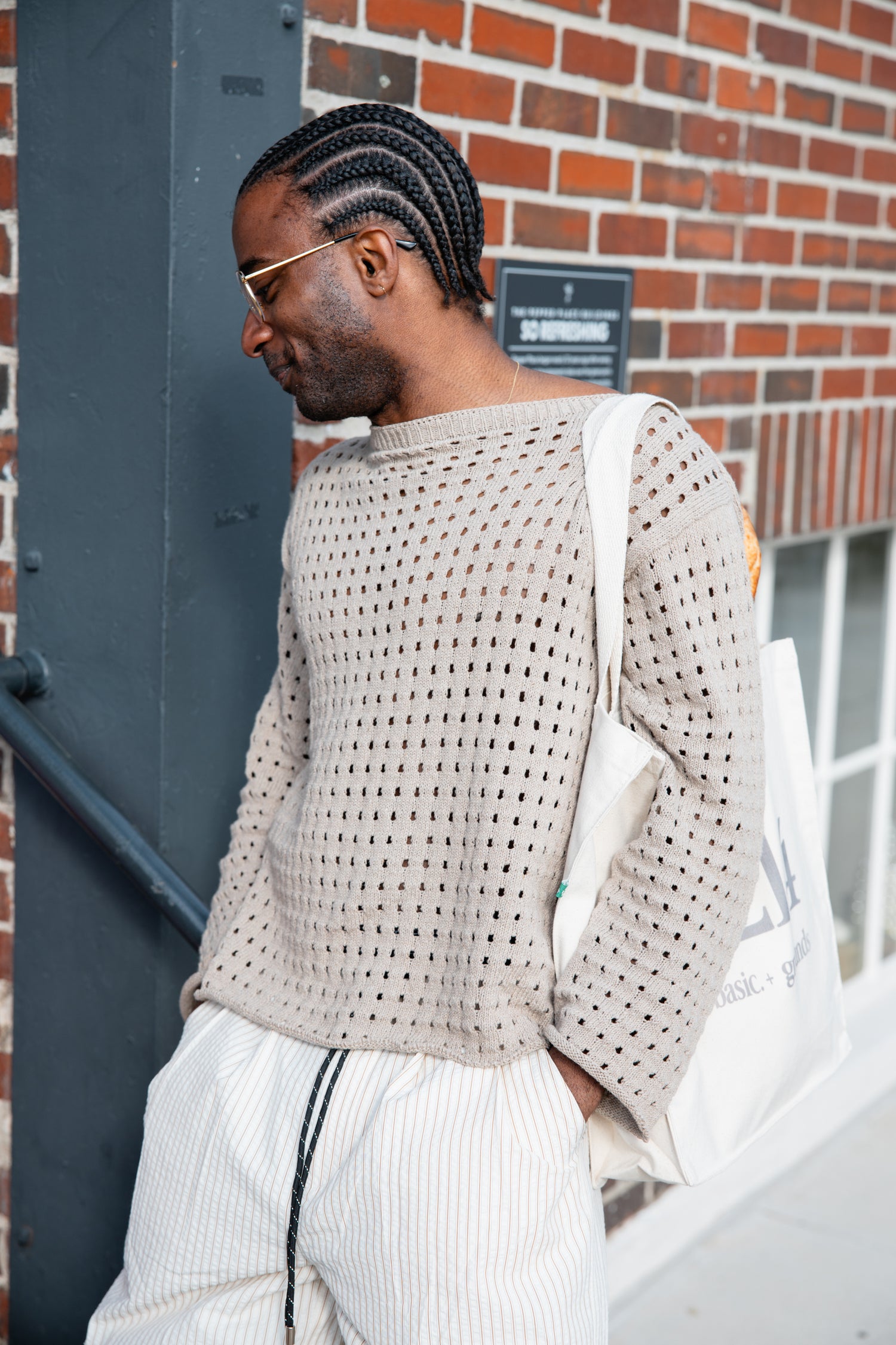 astro oatmeal sweater