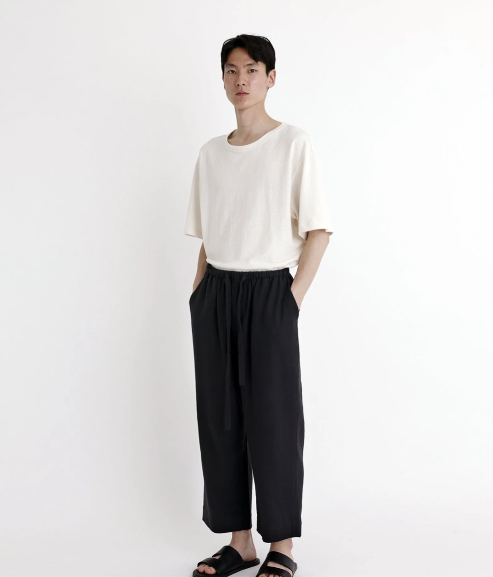 drawstring relaxed trouser
