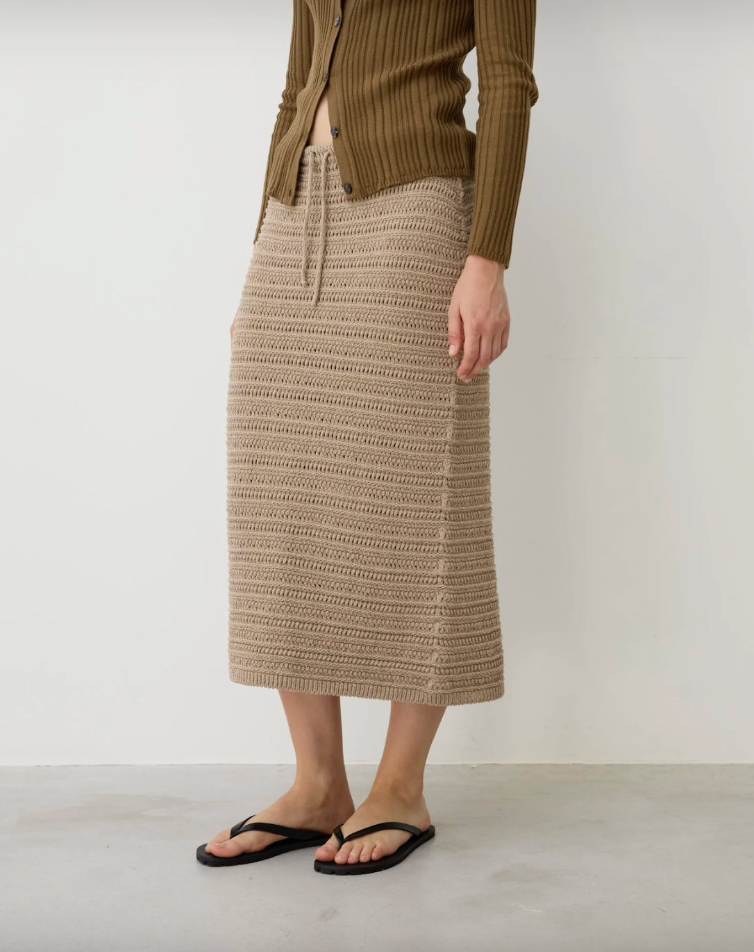 tany oatmeal skirt