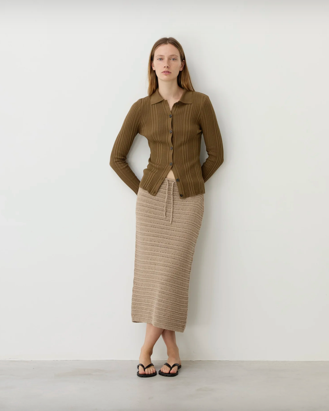 tany oatmeal skirt
