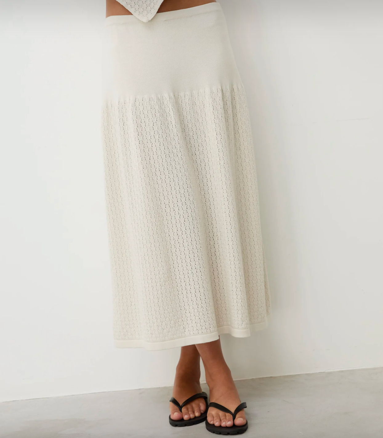 cora white smoke skirt