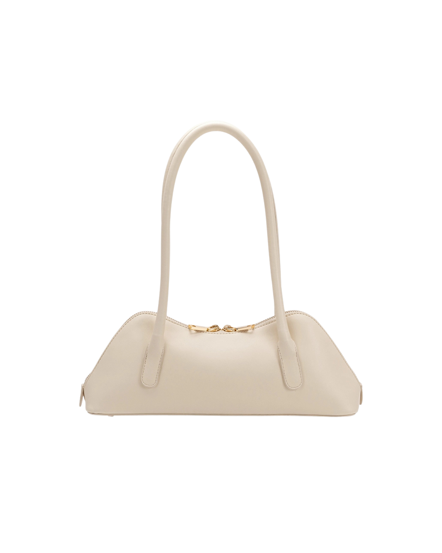 dakota ivory recycled vegan shoulder bag