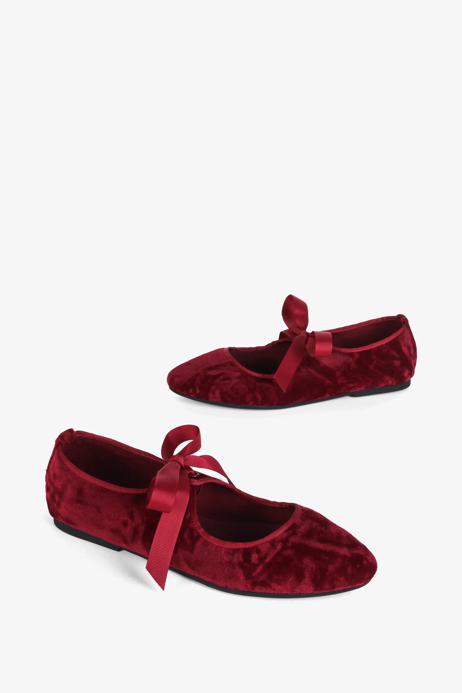 valley velvet ballet flat