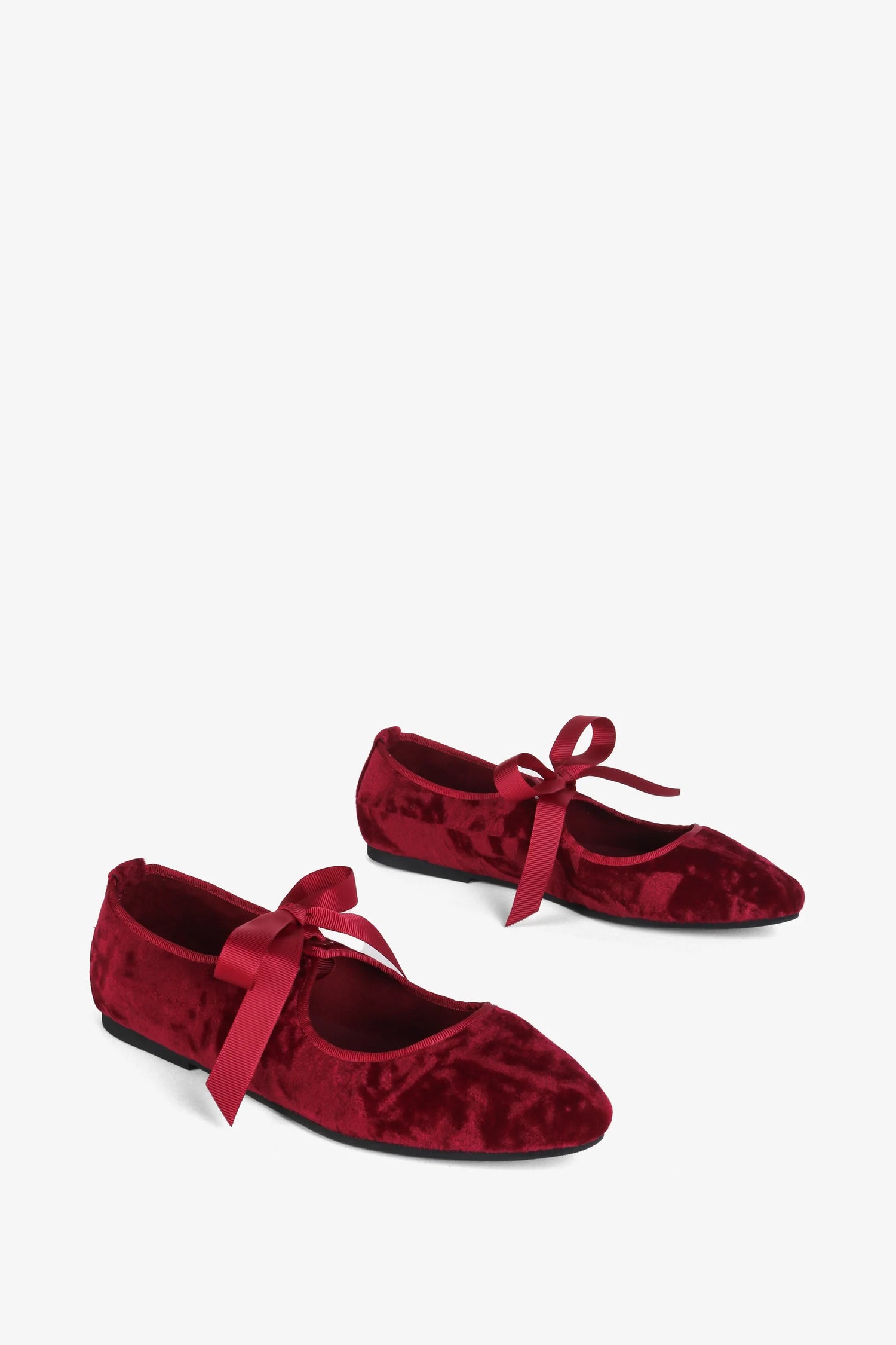 valley velvet ballet flat