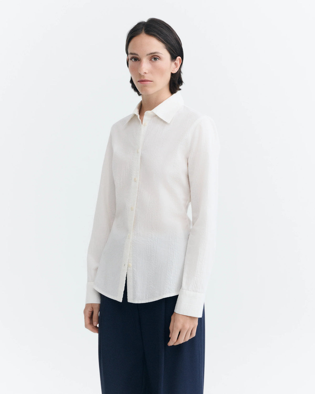 white katha blouse