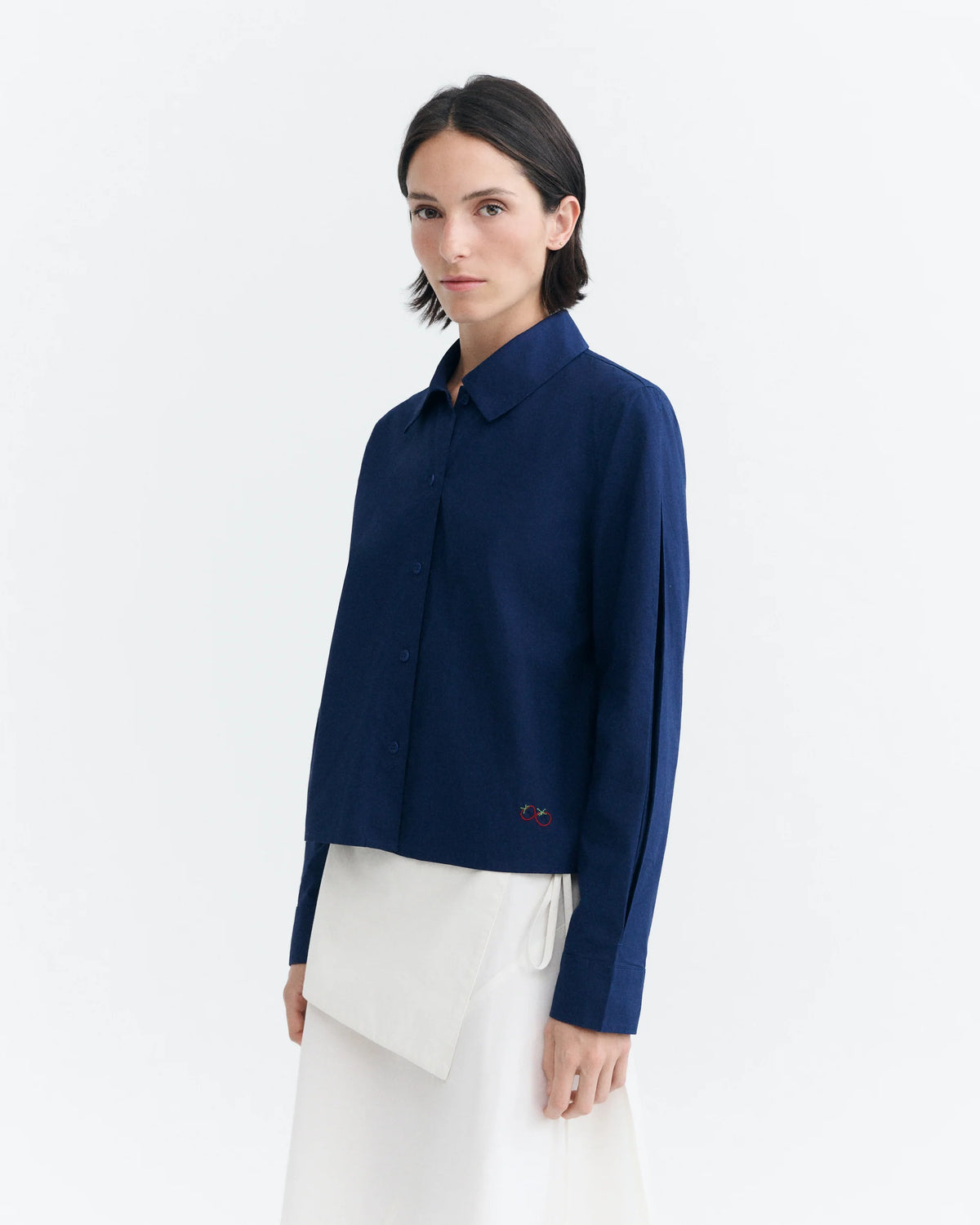 blue night duna blouse