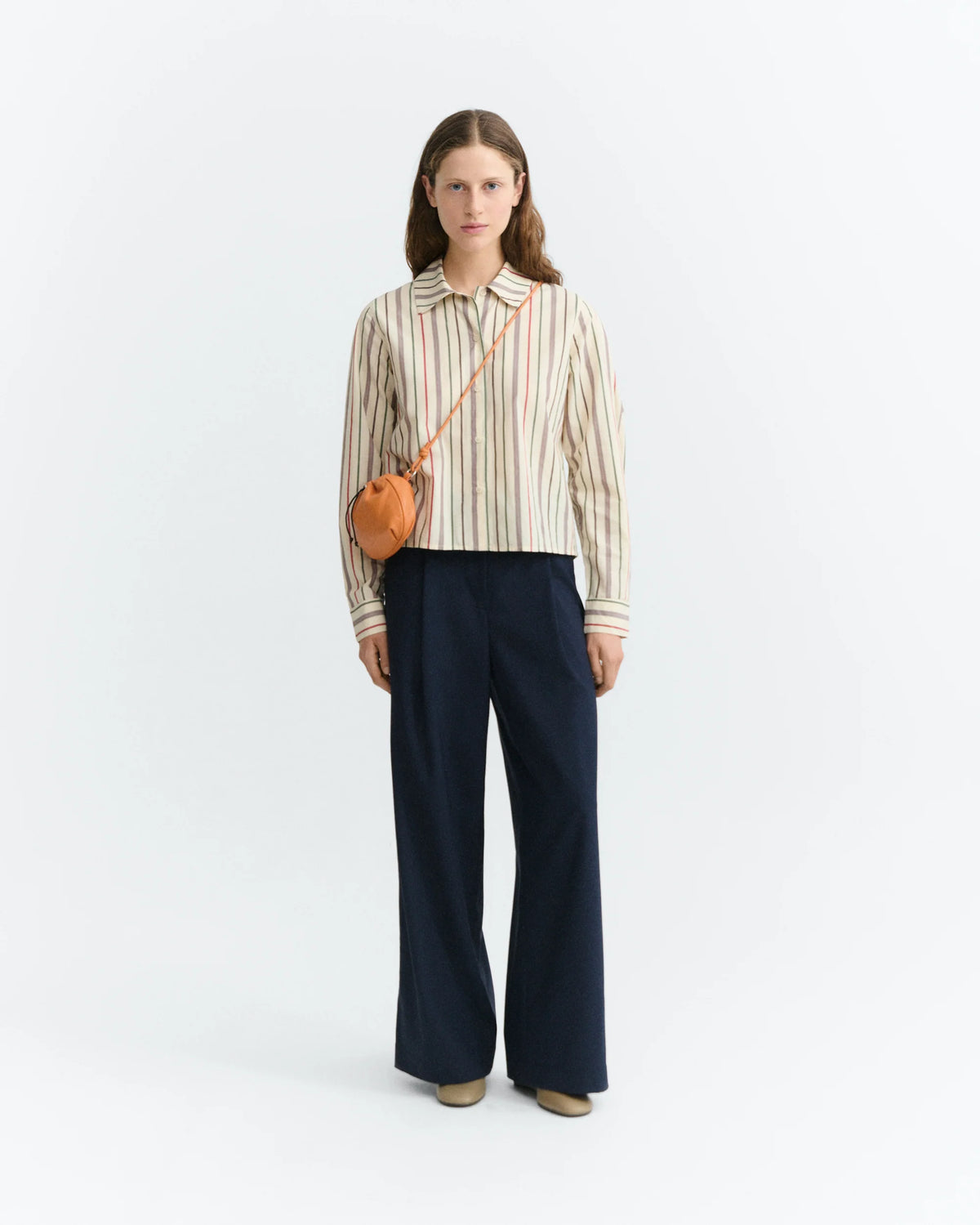 ecru steffi stripes duna blouse
