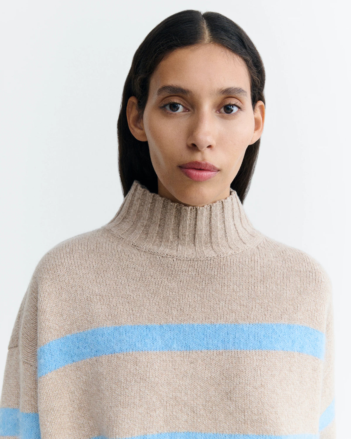 oversize striped wool audre sweater