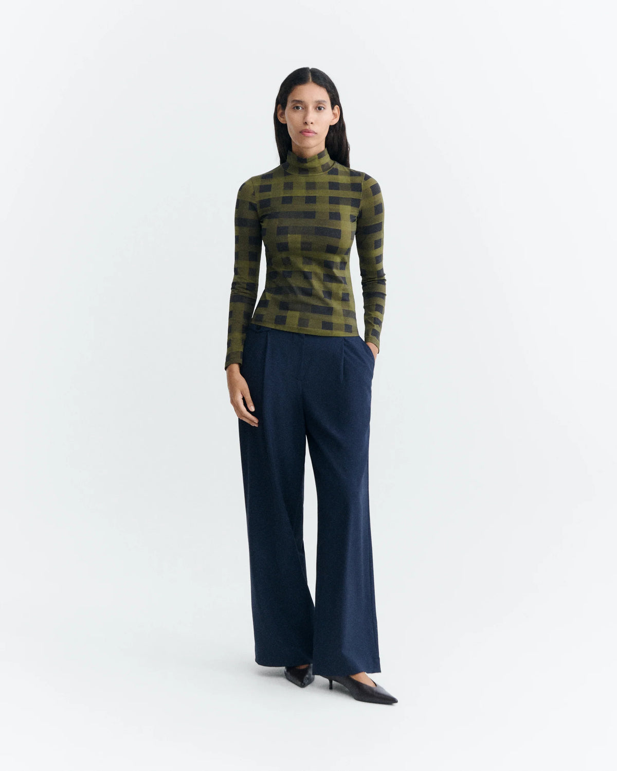 green tangle ellen top
