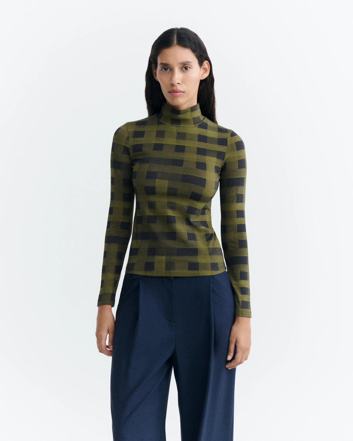 green tangle ellen top