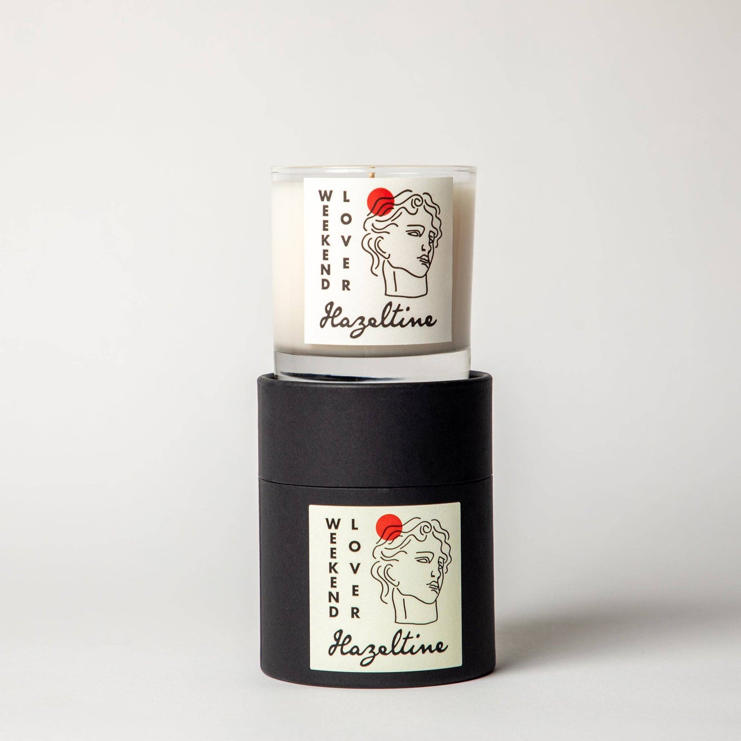 weekend lover candle