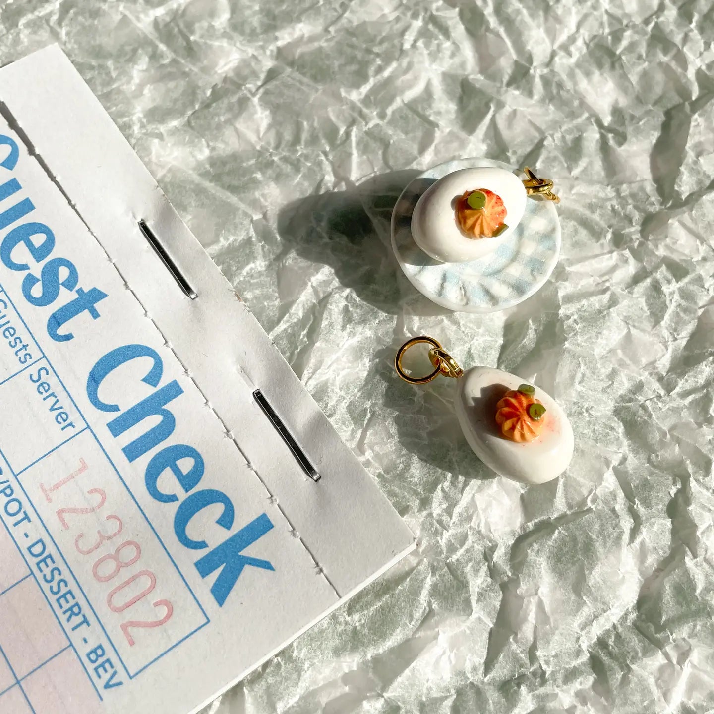 deviled egg charm