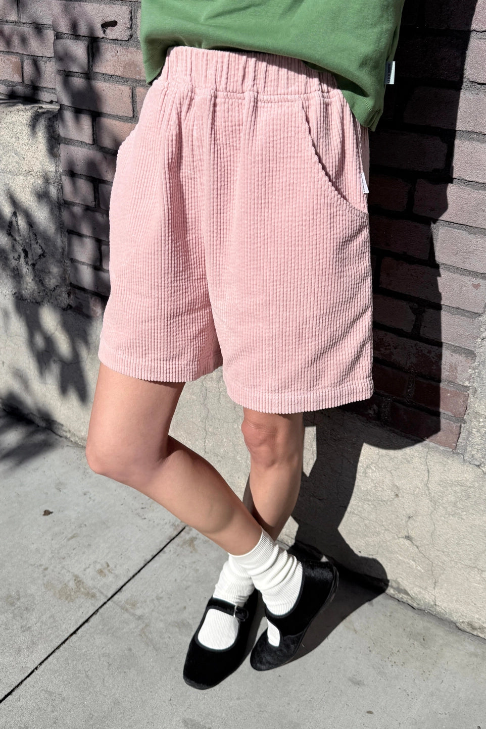 soft corduroy city shorts