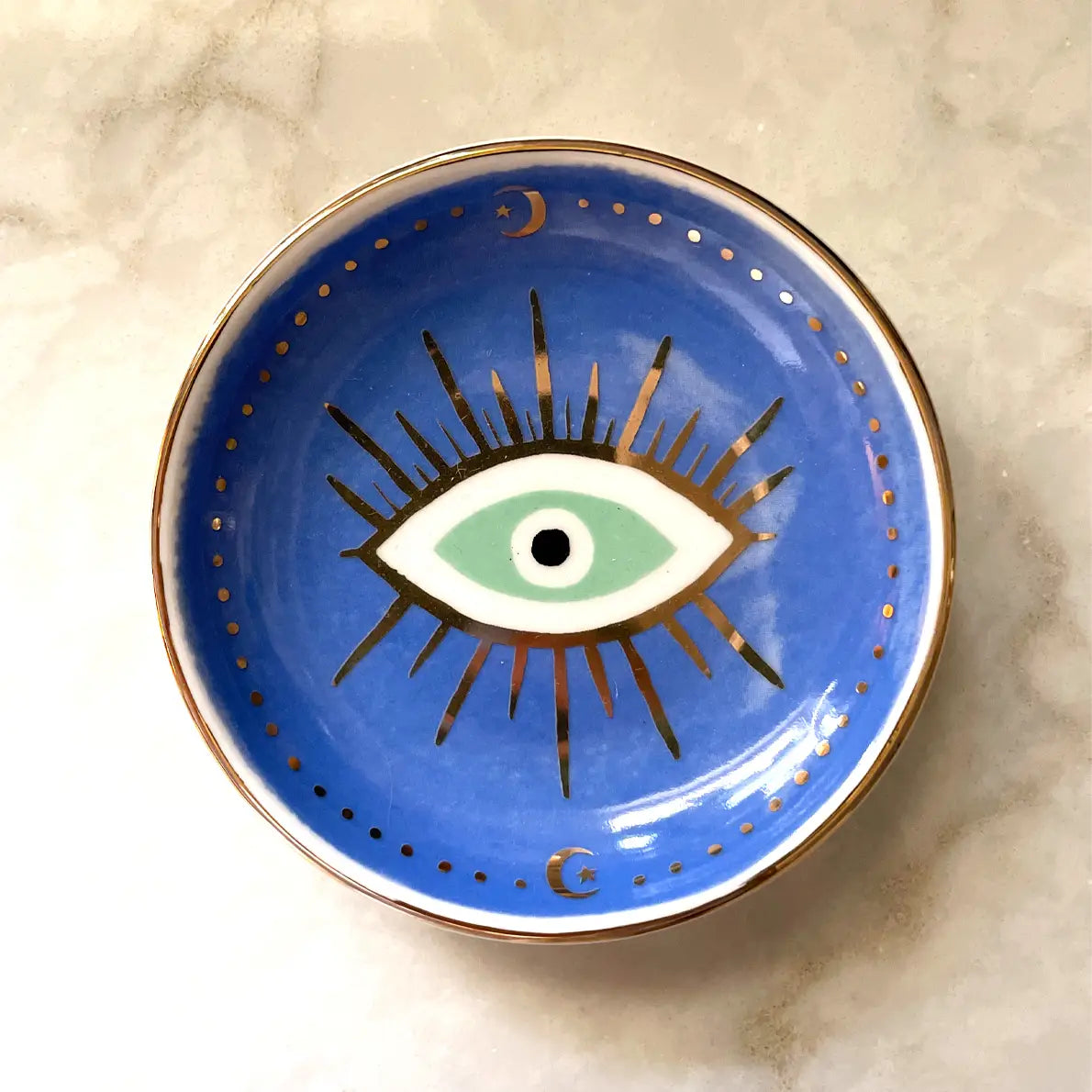 evil eye trinket dish