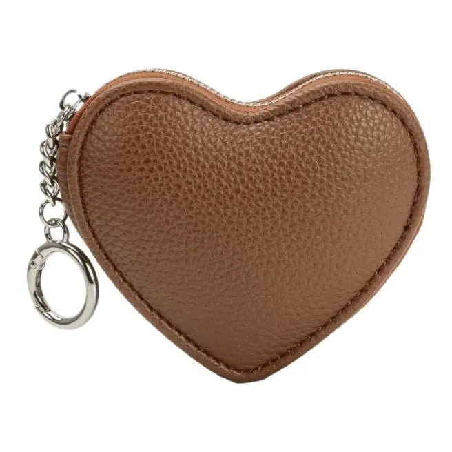 puffy heart purse charm