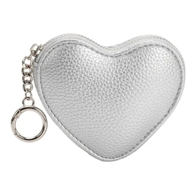 puffy heart purse charm