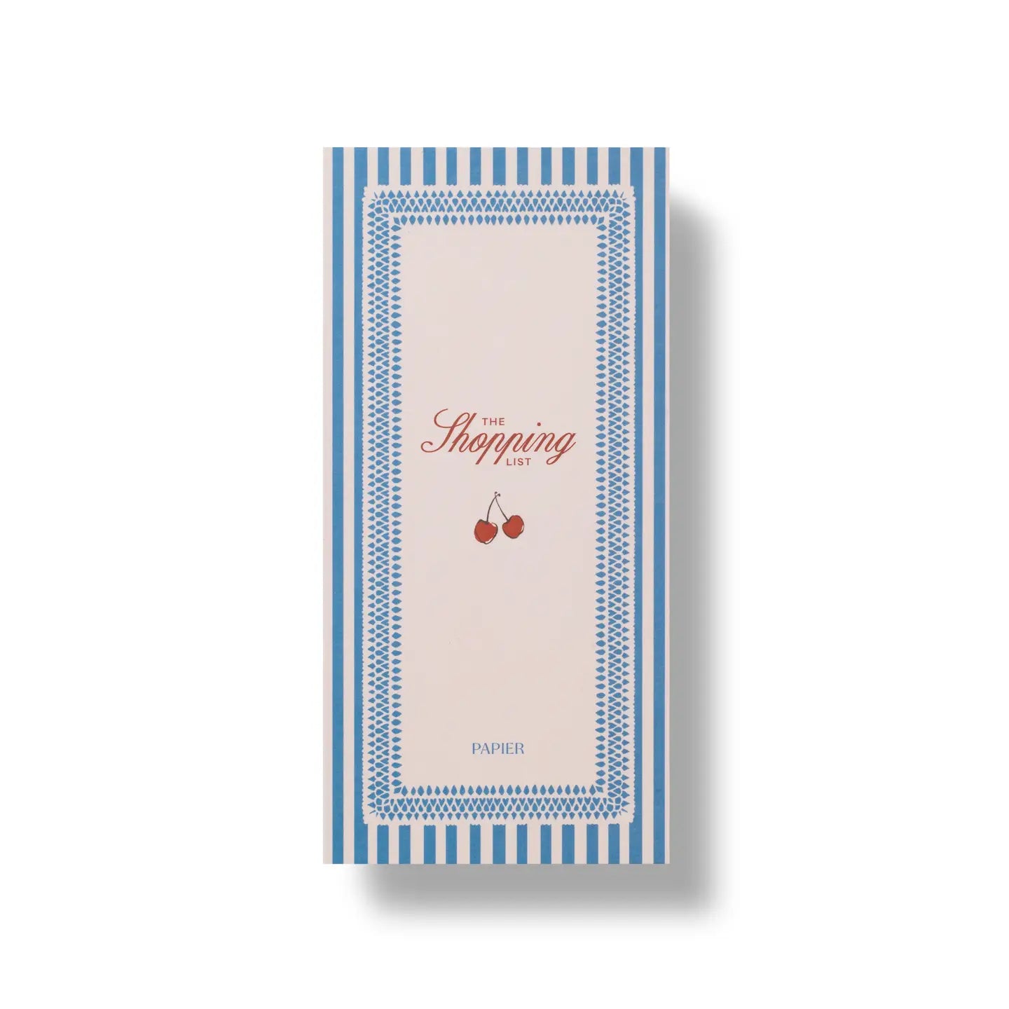 cherry shopping list pad