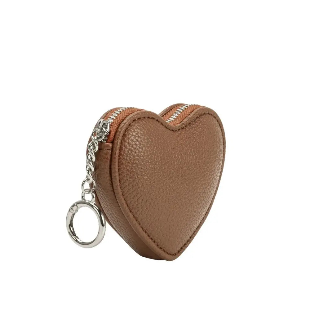 puffy heart purse charm