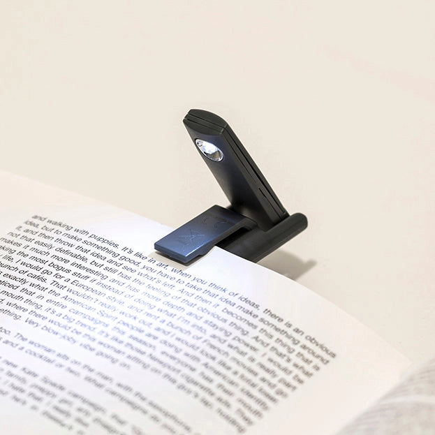 mini folding book light
