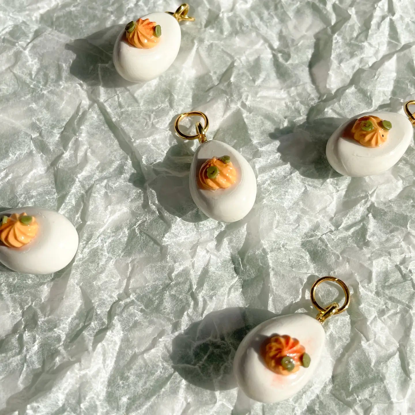 deviled egg charm