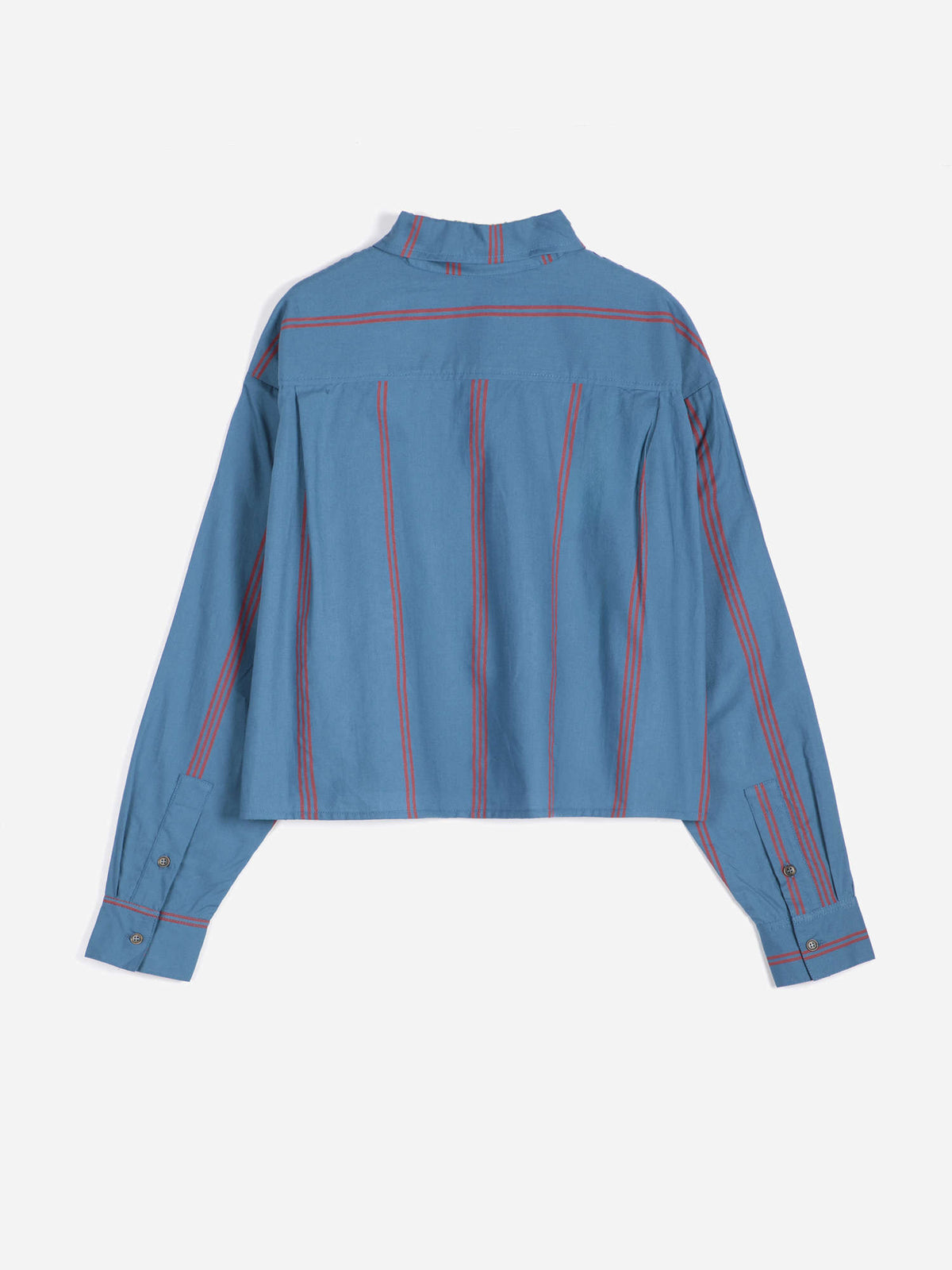triple stripes all over poplin shirt