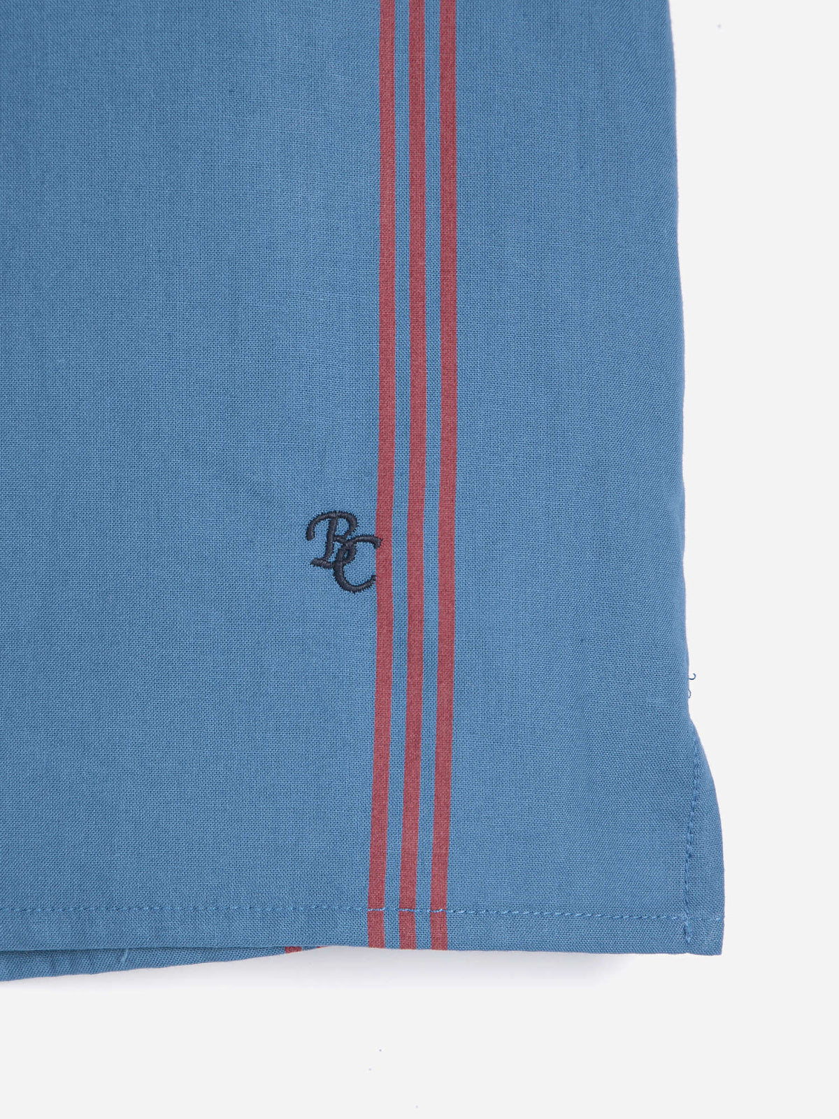 triple stripes all over poplin shirt