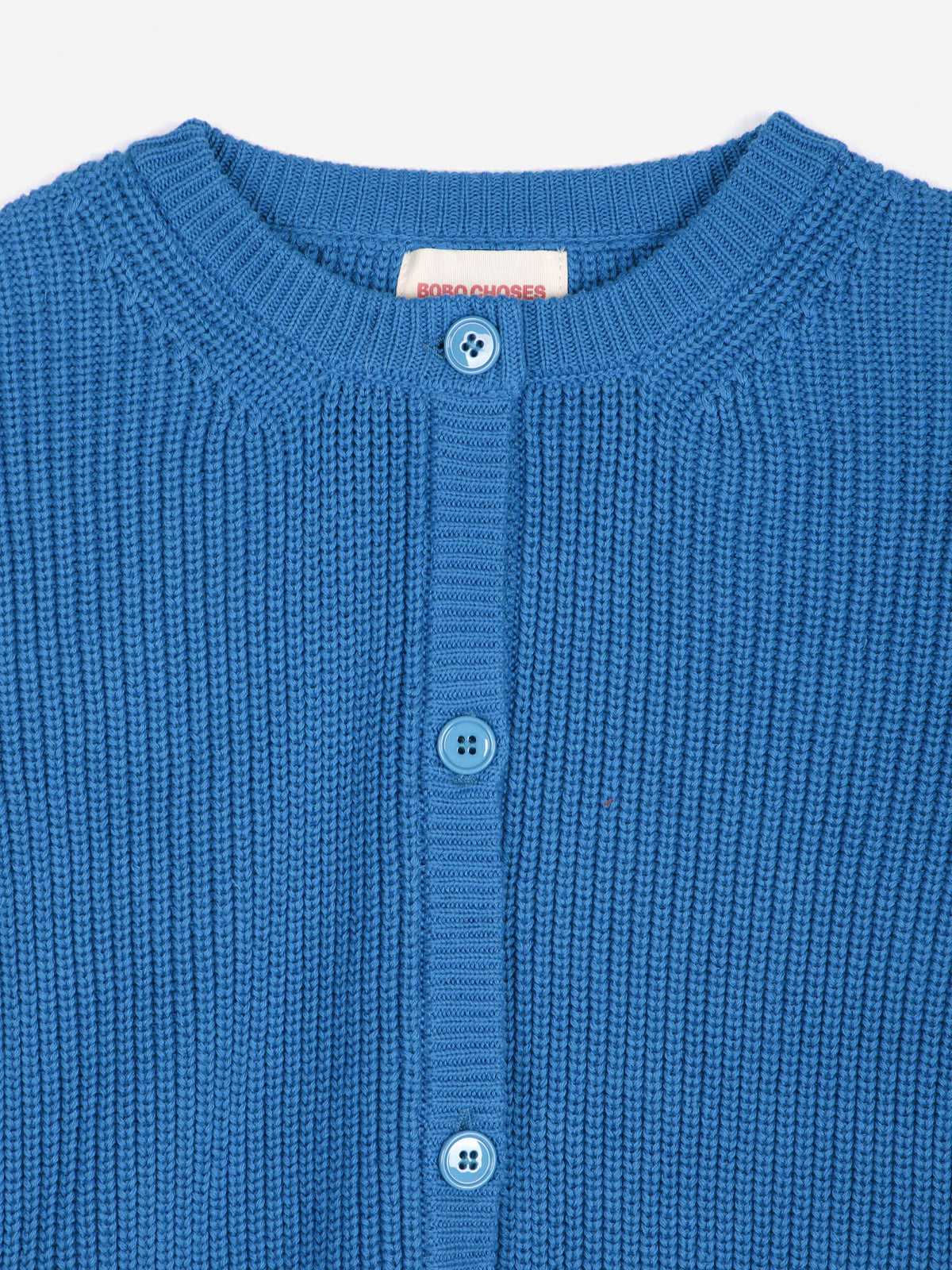 pearl knitted cotton cardigan