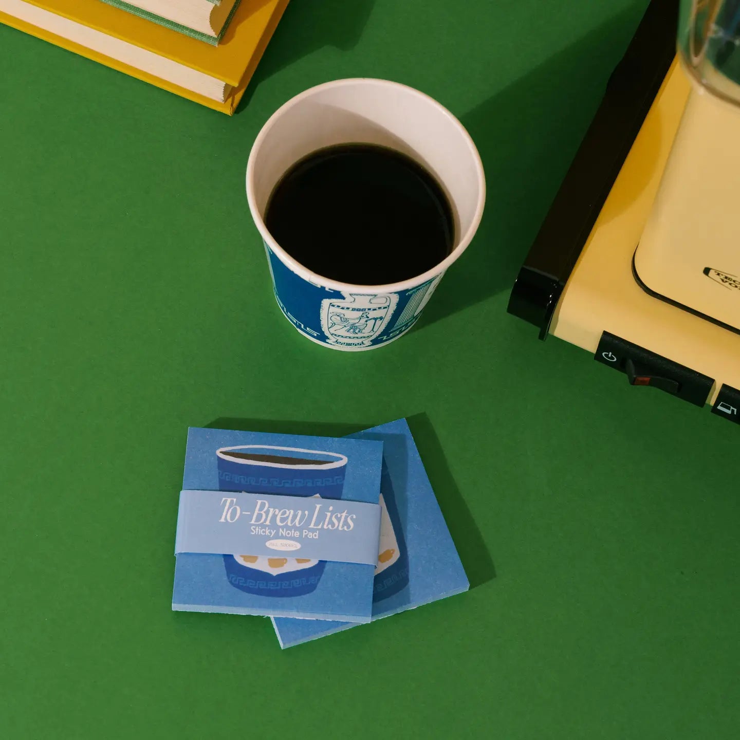 to-brew list sticky notes