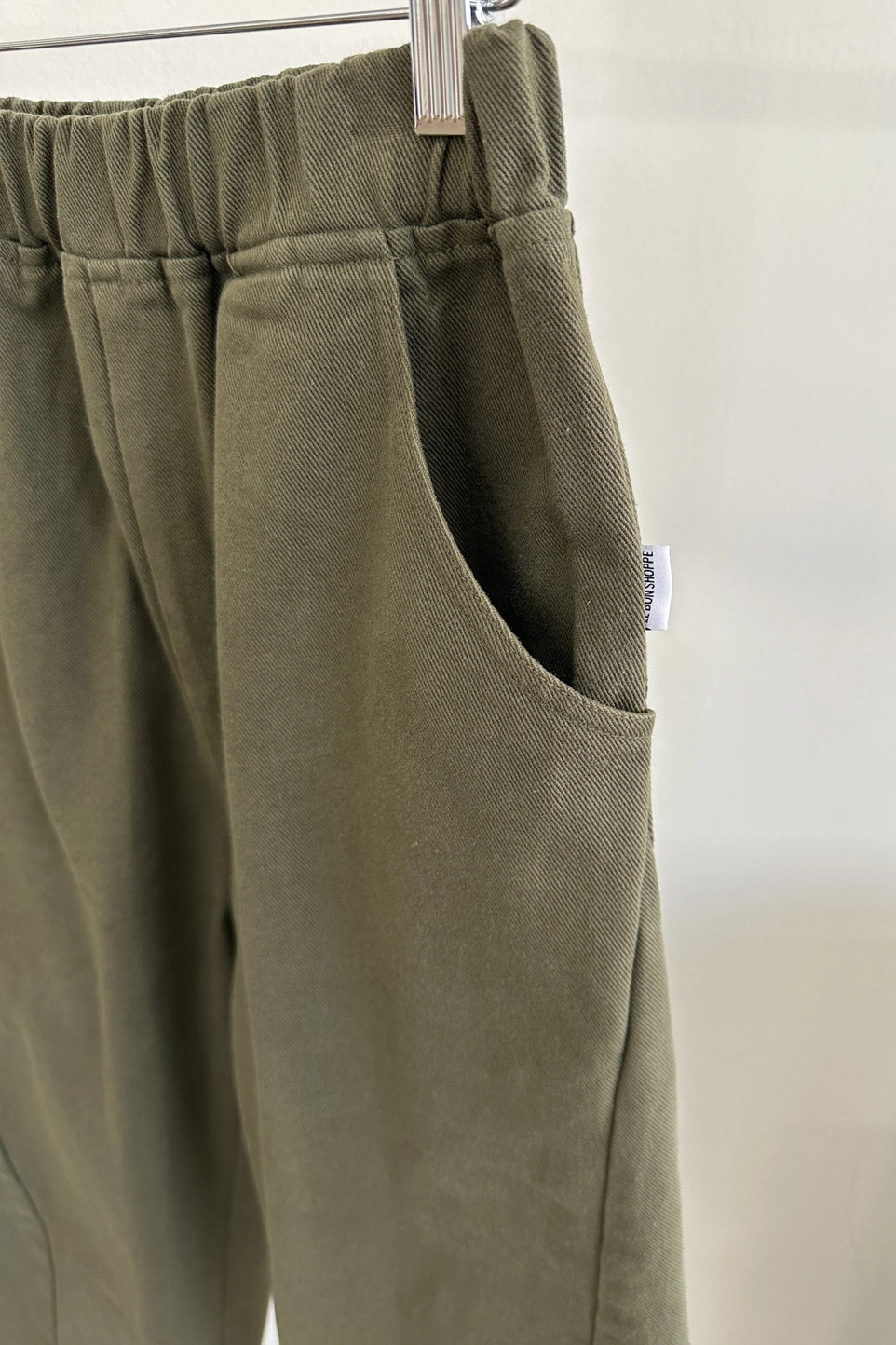 arc pants in olive