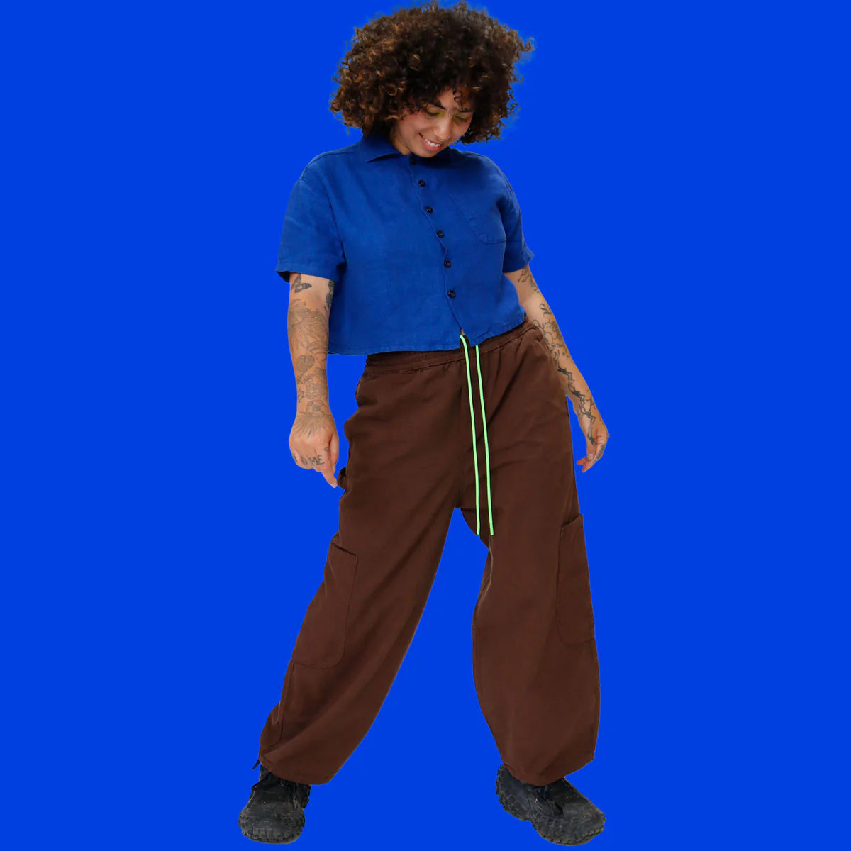 chocolate chef pant