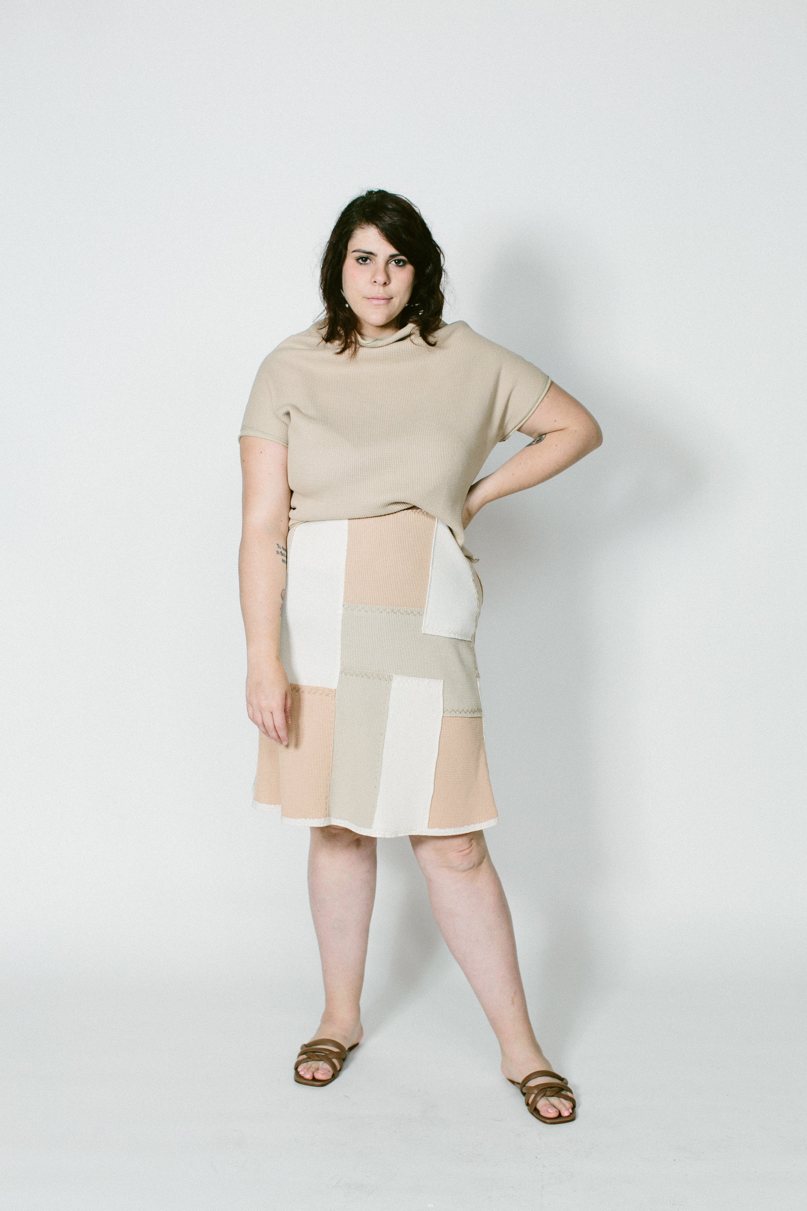 zero waste helton skirt