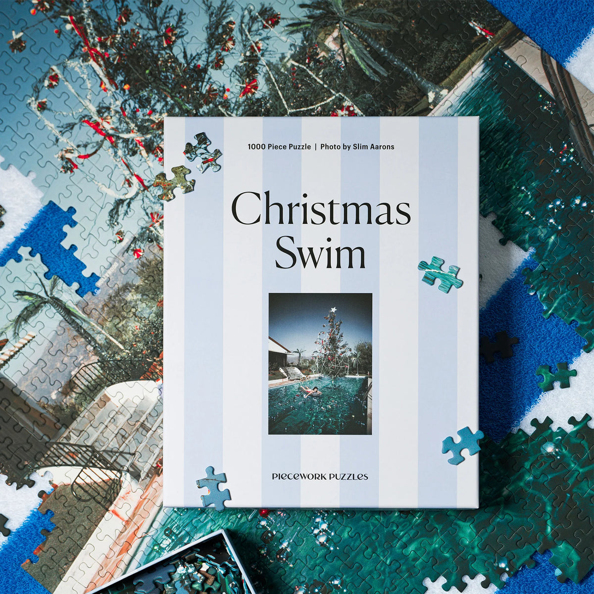 christmas swim 1000-piece puzzle