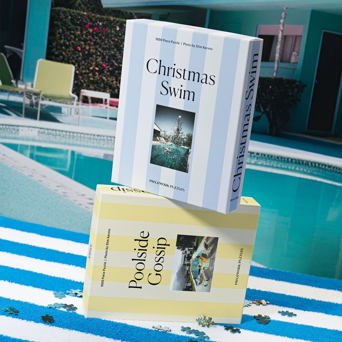 christmas swim 1000-piece puzzle