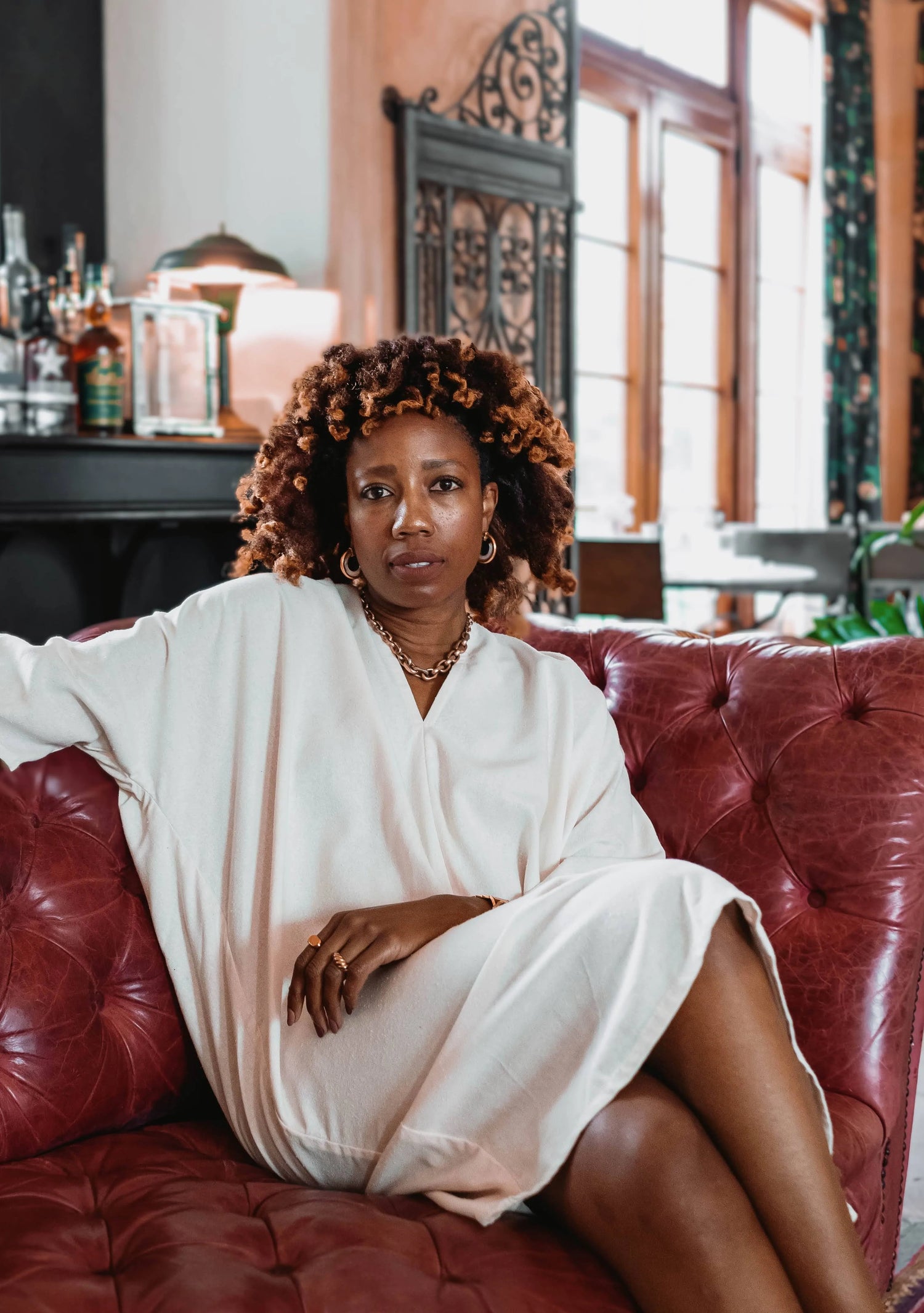 ethically made dresses at basic. miranda bennett studio muse